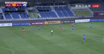 【即时】亚洲杯中日女足90分钟1比1 比赛进入加时