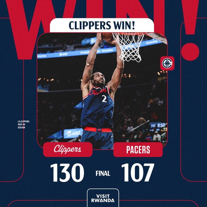 bob半岛体育官网-快船发布赢球海报庆祝胜利：伦纳德举火烧天成为主角